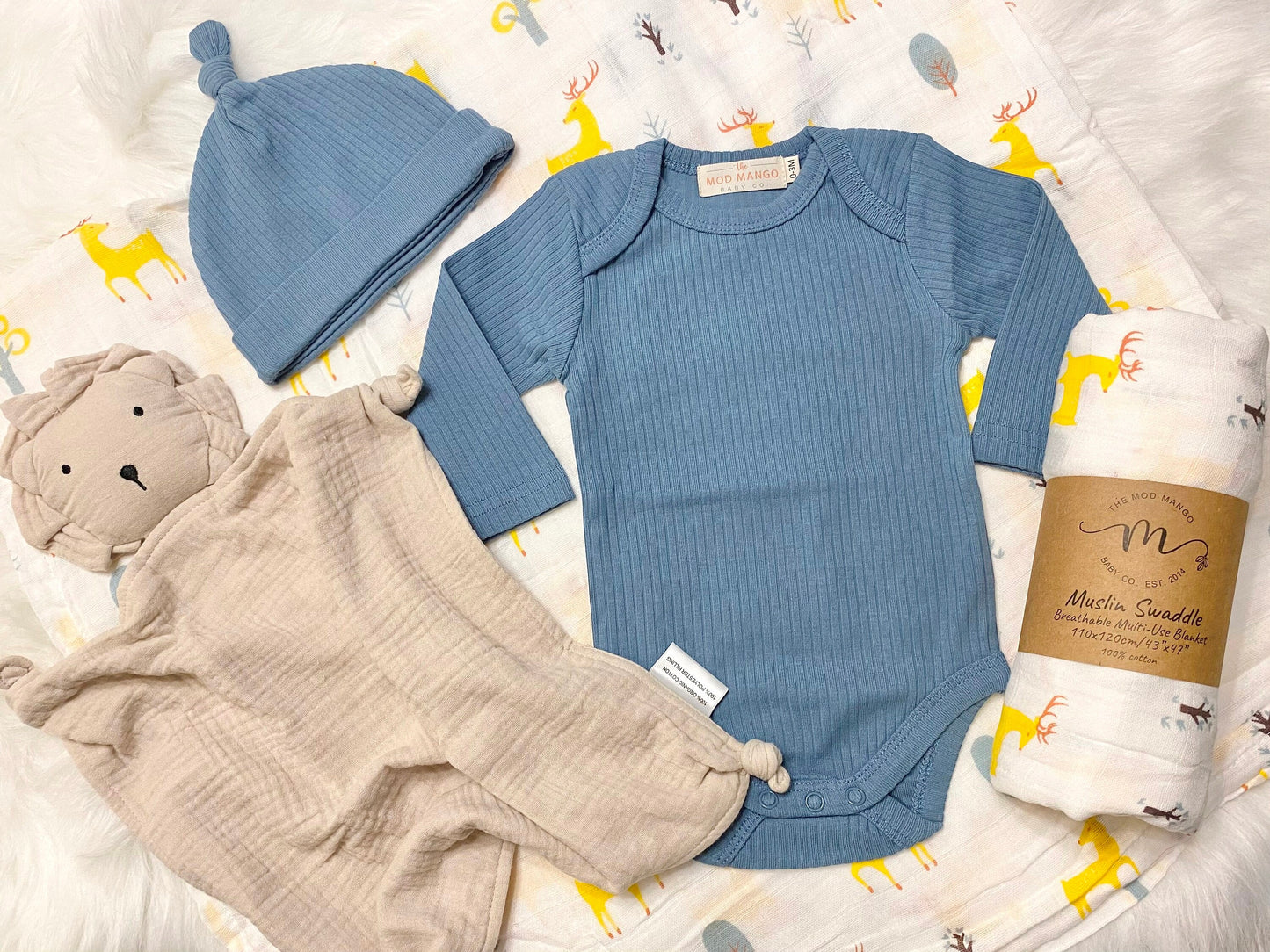 New Baby Gift Set, New Baby boy gift, New Baby Gift, Newborn gift box, New Baby Gift box, Baby Shower Gift, Baby Gift, blue deer hunting baby boy gift