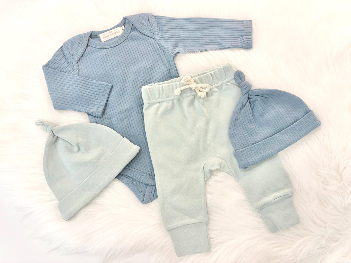 newborn baby boy twins outfit baby shower gift set bodysuit onesie hat joggers pants gift set, coming home outfit, going home outfit, take home outfit, newborn hospital basics, boy baby shower gift, organic cotton ribbed romper tie hat long sleeves boutique baby gift, twins, triplets' multiples outfits boy newborn baby khaki beige blue cream brown checkered
