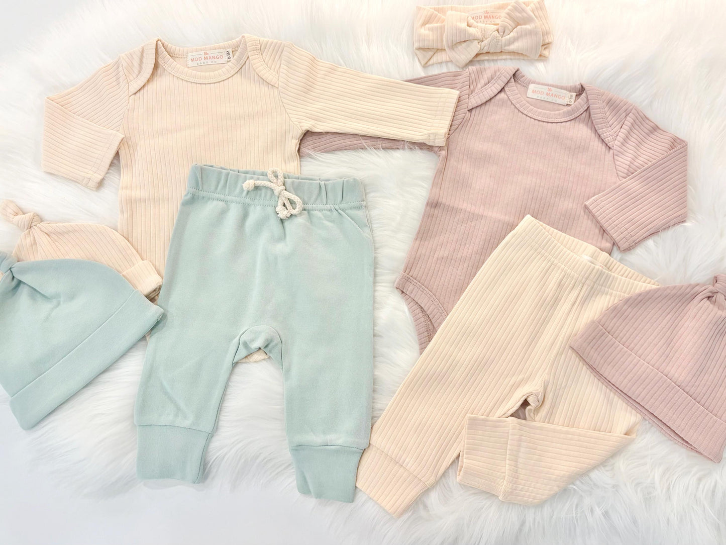 boy girl twins newborn baby girl twins outfit baby shower gift set bodysuit onesie hat leggings pants headband bow gift set, coming home outfit, going home outfit, take home outfit, newborn hospital basics, girl baby shower gift, organic cotton ribbed romper tie hat long sleeves boutique baby gift, twins, triplets' multiples outfits girl newborn baby khaki blush cream pink