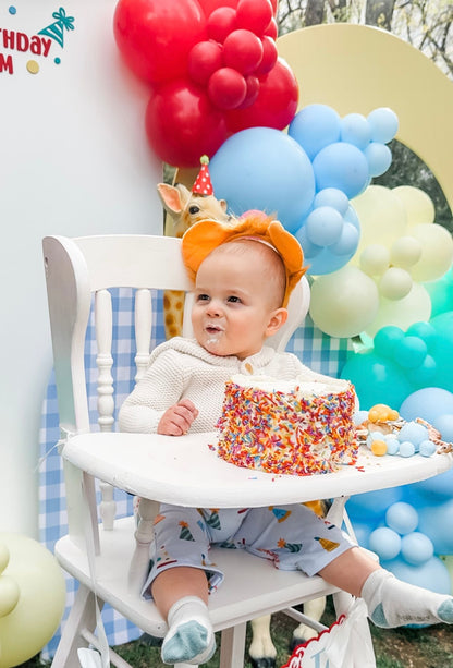 It's Fun to be ONE Boys First Birthday Smocked Romper Outfit