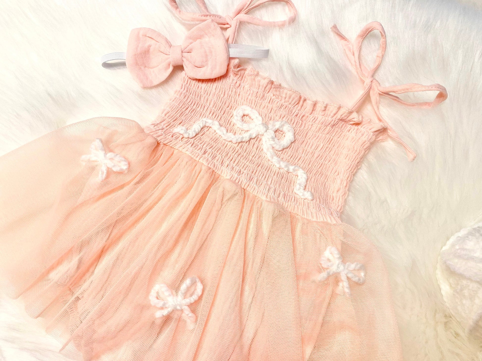 CUSTOM Hand Embroidered First Birthday ONE Tutu Dress Romper Outfit - 6-12 months / Pink CUSTOM Hand Embroidered First Birthday ONE Tutu Dress Romper Outfit - 6-12 months / Pink