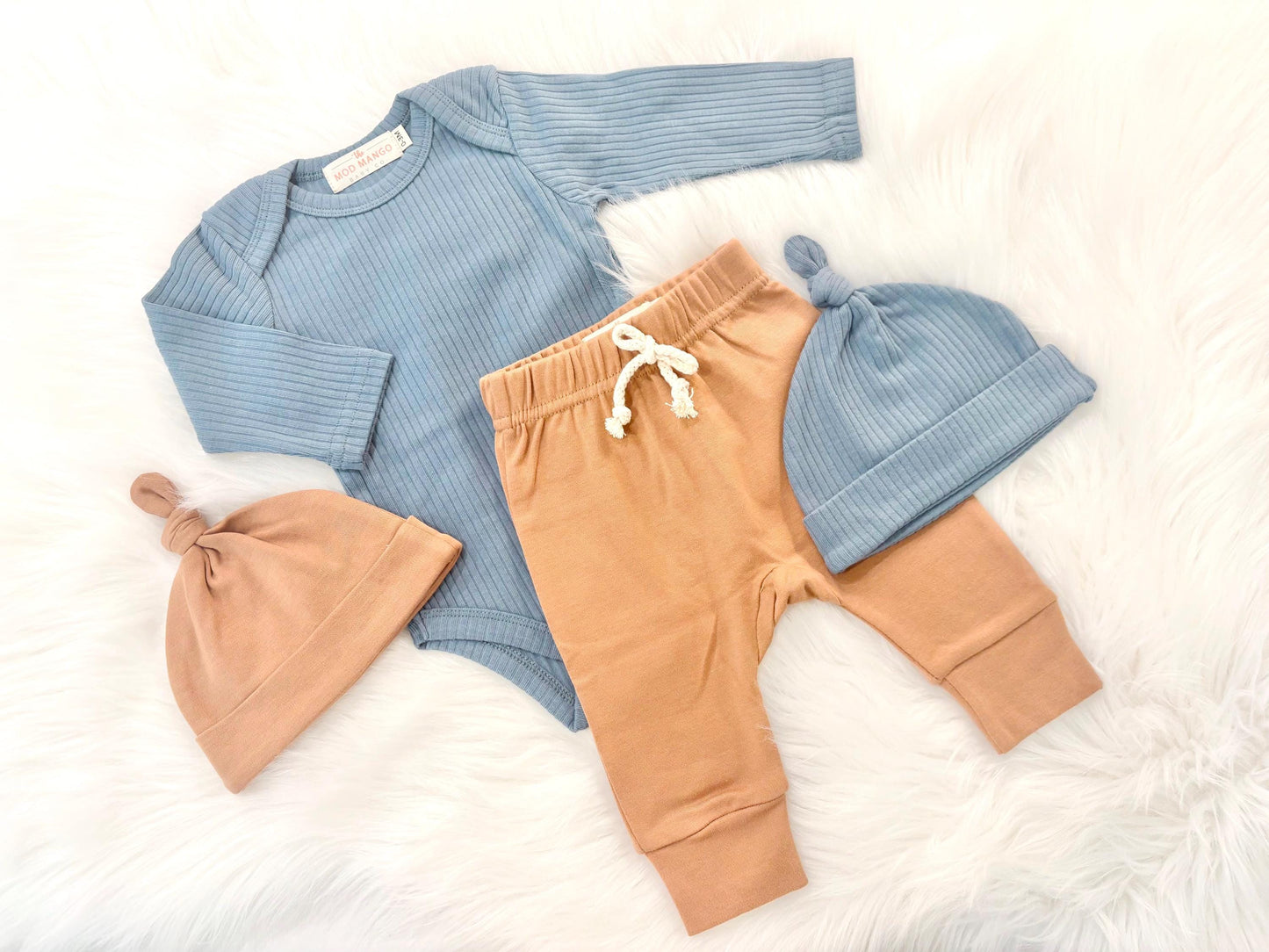 newborn baby boy twins outfit baby shower gift set bodysuit onesie hat joggers pants gift set, coming home outfit, going home outfit, take home outfit, newborn hospital basics, boy baby shower gift, organic cotton ribbed romper tie hat long sleeves boutique baby gift, twins, triplets' multiples outfits boy newborn baby khaki beige blue cream brown checkered