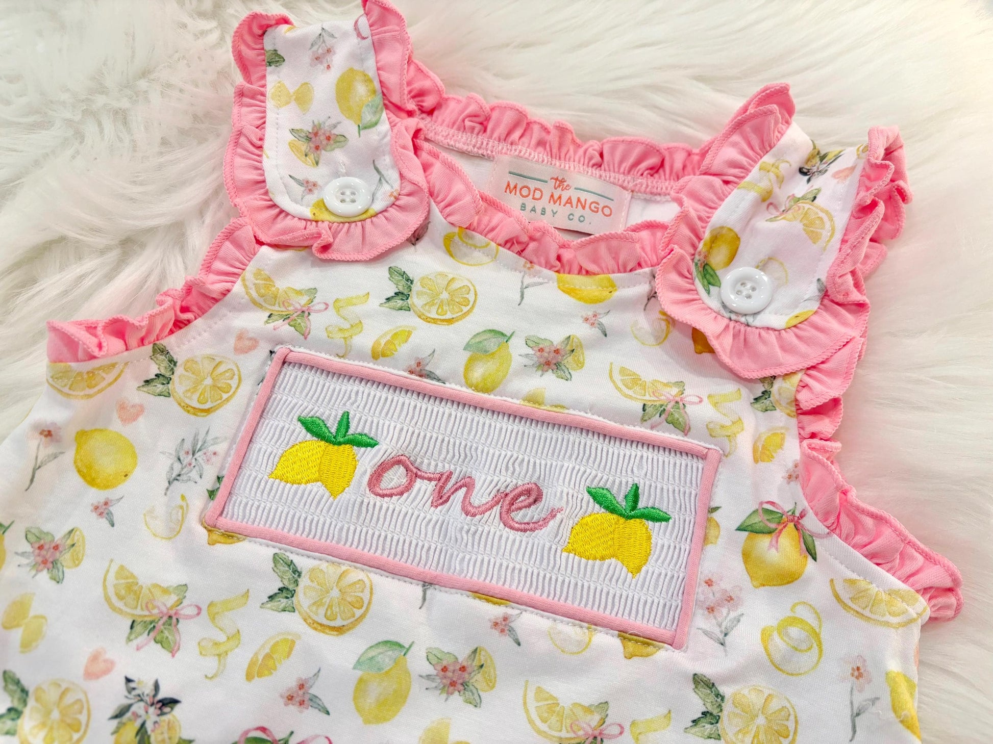 lemon first birthday sweet lemons and bows first birthday girl romper hot pink yellow and white outfit, girls sweet to be one pink lemonade smocked bubble romper first birthday spring summer bows ruffle embroidered smocked lemon 1st birthday outfit romper baby girl