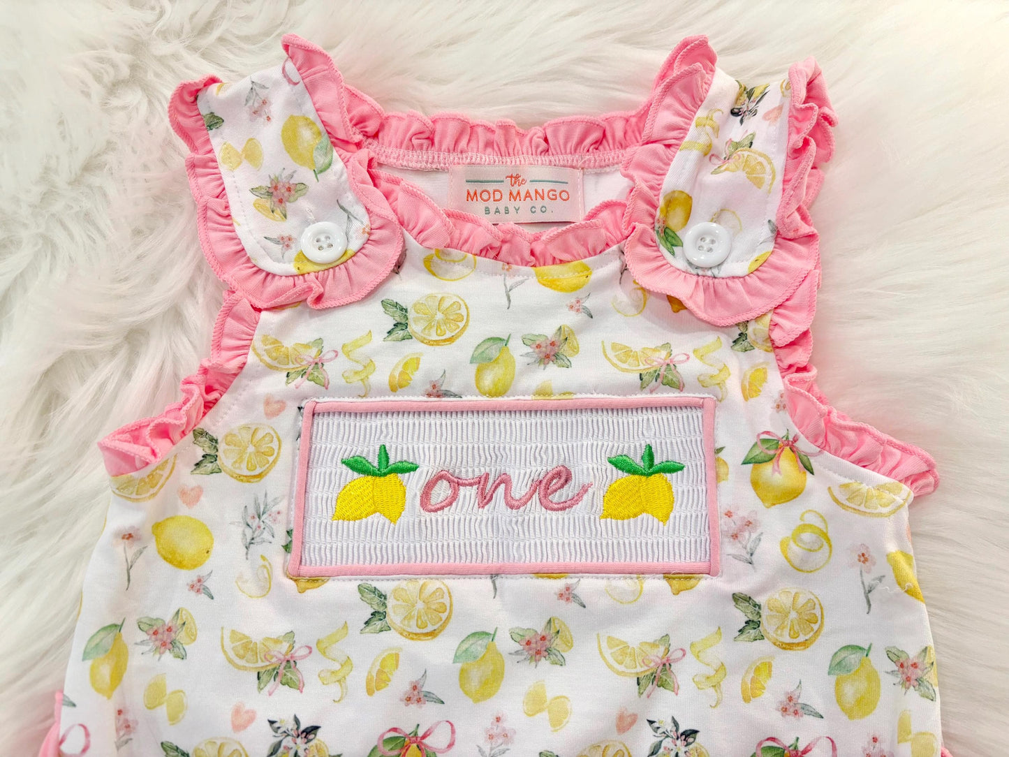 lemon first birthday sweet lemons and bows first birthday girl romper hot pink yellow and white outfit, girls sweet to be one pink lemonade smocked bubble romper first birthday spring summer bows ruffle embroidered smocked lemon 1st birthday outfit romper baby girl