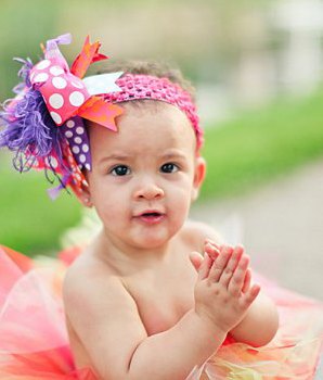 Popsicle Princess Over the Top Hair Bow Headband