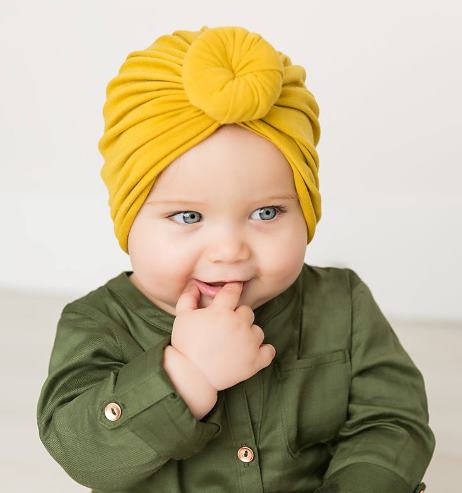 Choose Color - Knot Baby Turban Hat