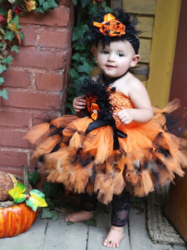 Halloween Extravagance Baby Couture Boutique Tutu Dress