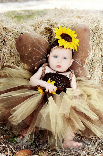 Sweet Little Sunflower Fall Tutu Dress