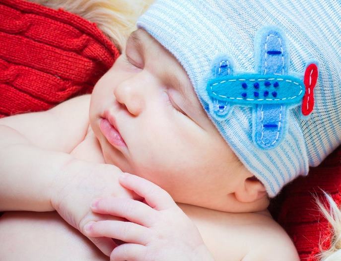Baby Boys Airplane Newborn Hospital Hat