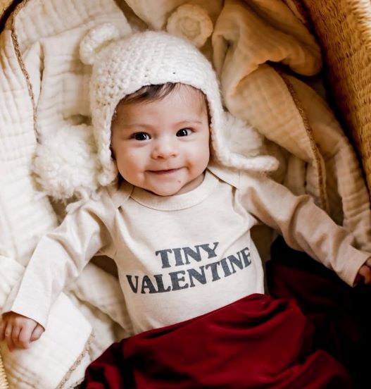 Tiny Valentine First Valentines Day Bodysuit