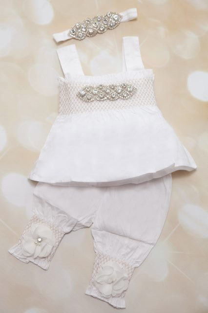Sweet Couture Two Piece Spring Pants Set with Matching Headband