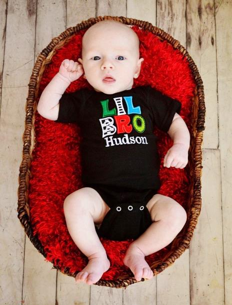 Bright Colorful Lil Bro Personalized Outfit
